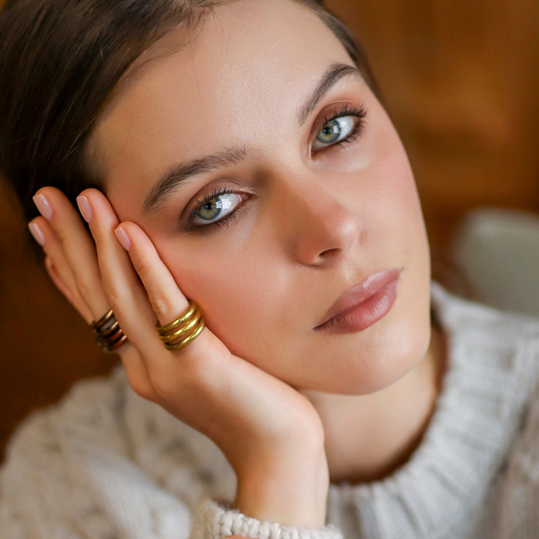 Antique Gold Classic Ring
