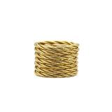 SET ANTIQUE GOLD TWIST