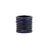Set Black Blue Thick Bangle