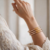 Champagne Bangle - Gold Mantra