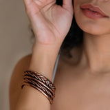 Coffee Twist Bangle