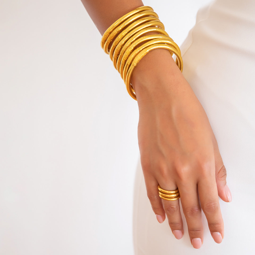 Gold Classic Bangle