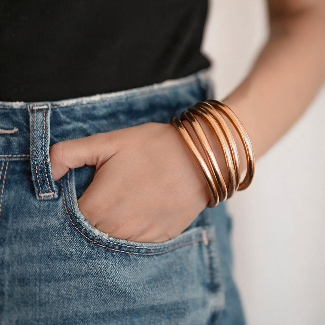 Copper Classic Bangle