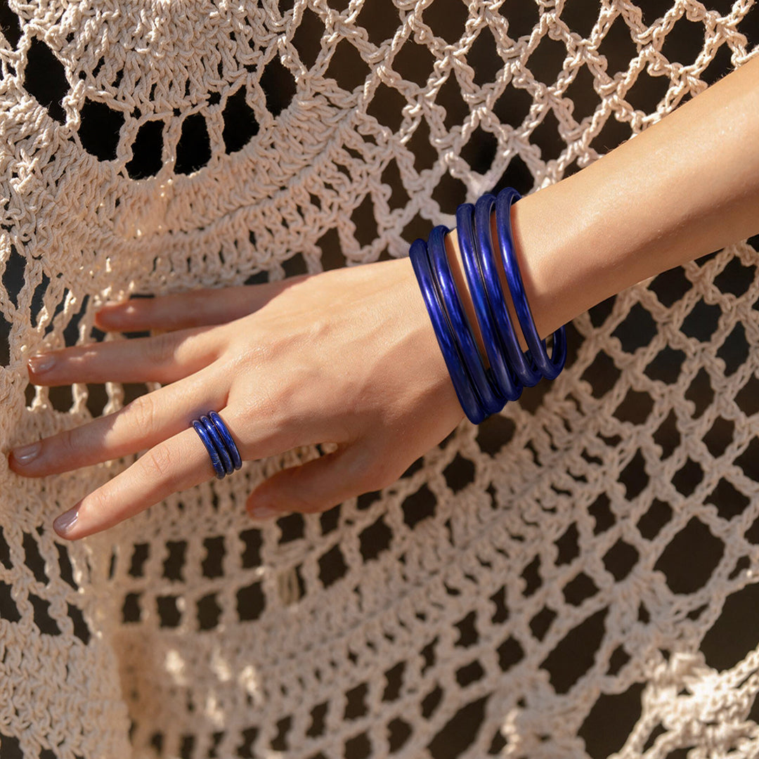 Dark Blue Classic Bangle