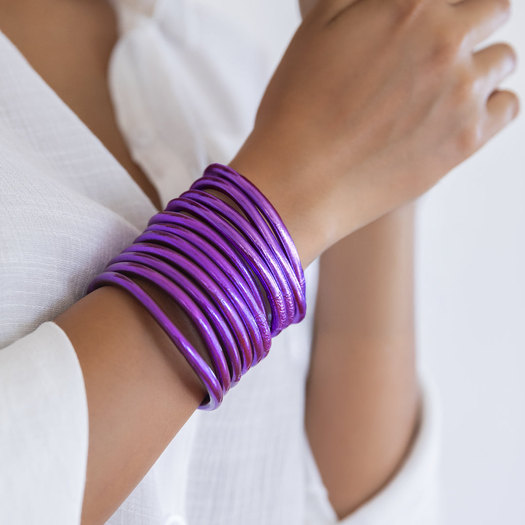 Dark Purple Classic Bangle