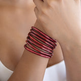 Dark Red Classic Bangle