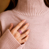 Light Pink Classic Ring