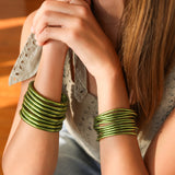 Matcha Green Thin Bangle