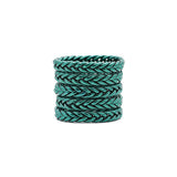 Set Dark Green Braid