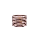 Mauve Classic Bangle Set de 7