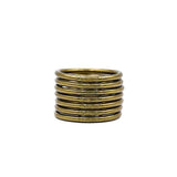 Set Dark Antique Gold Bangle