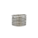 Set Dark Silver Bangle