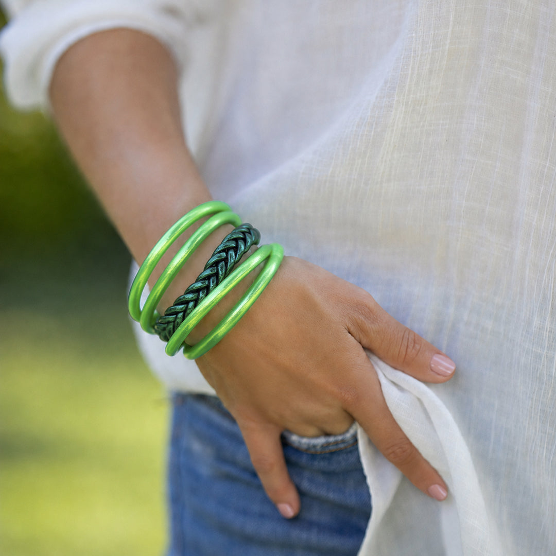 Neon Green Classic Bangle