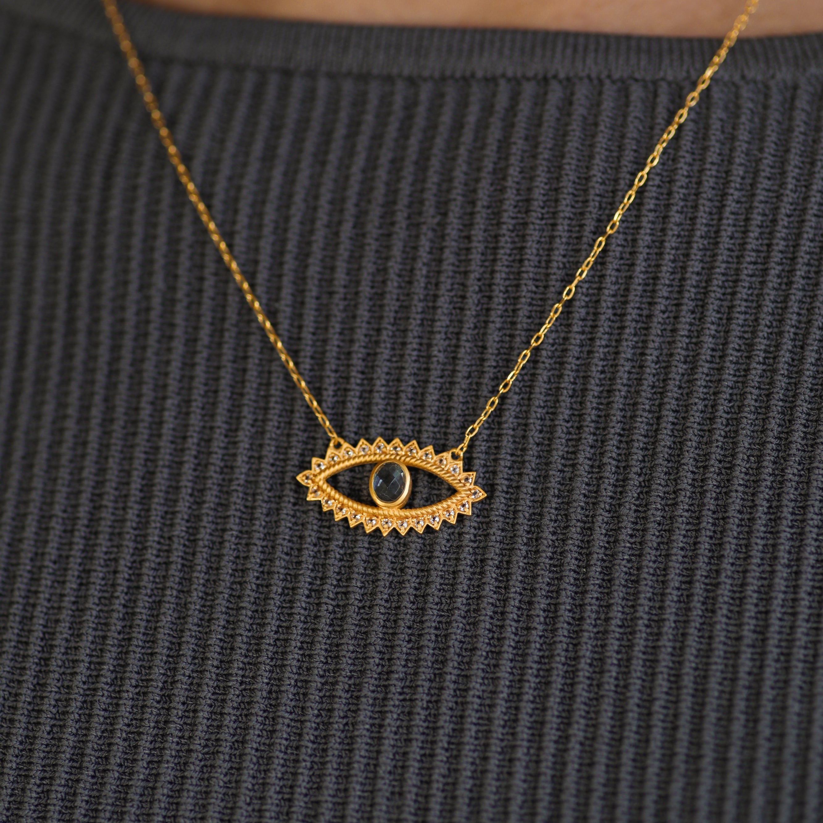 Collar Ojo protector "Guardián de la positividad"