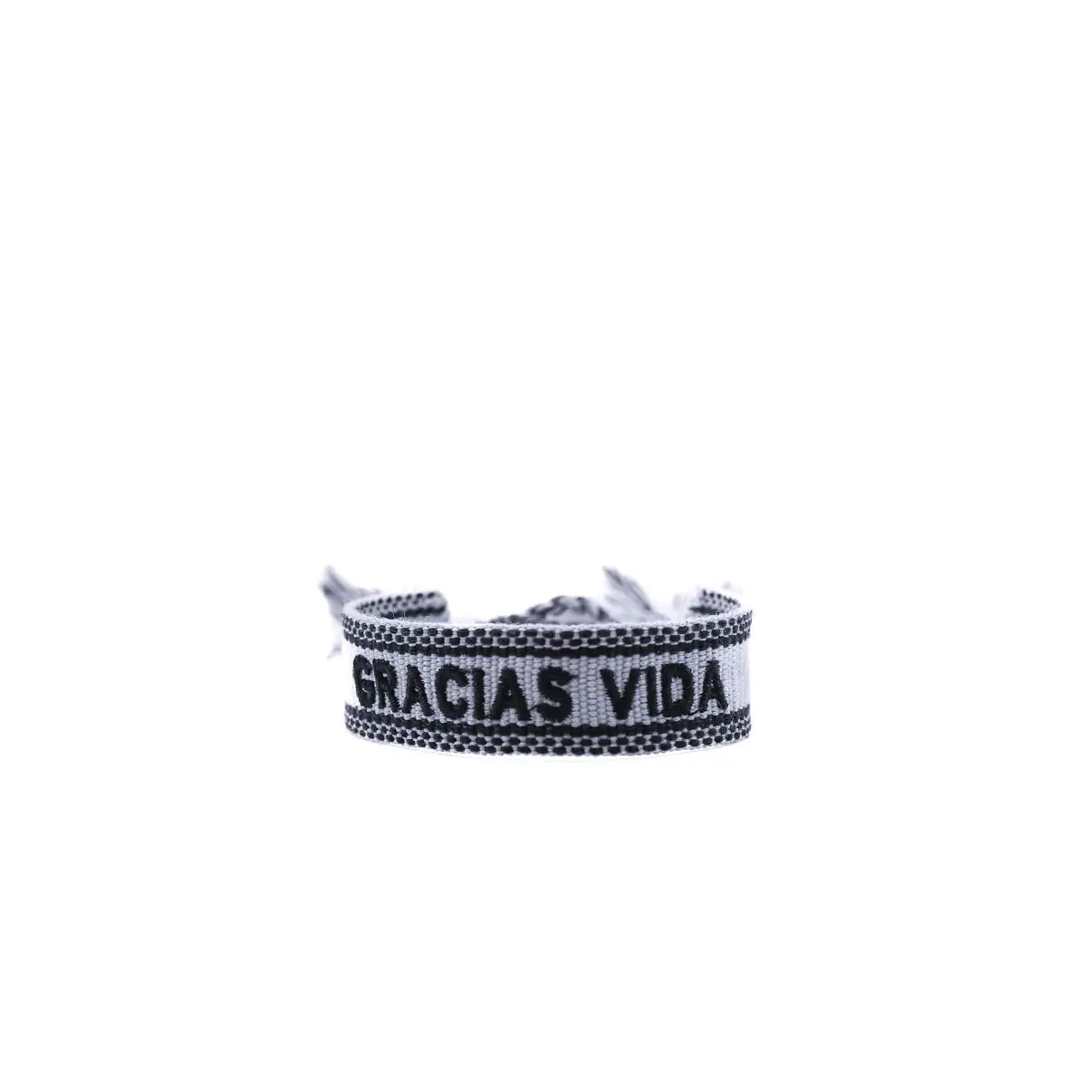 Pulsera Tejida Color Gris