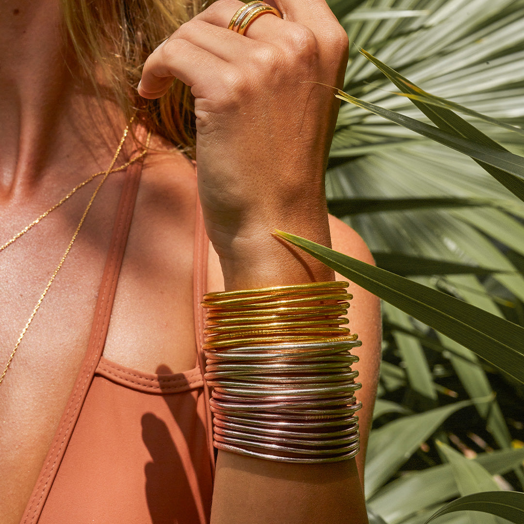 Gold Thin Bangle