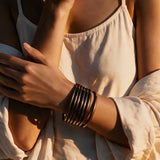 Dark Brown Classic Bangle