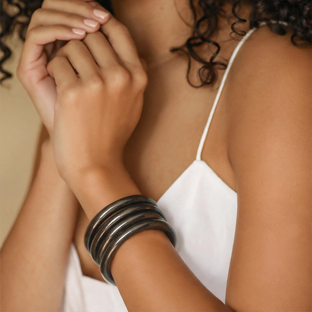 Super Brown Thick Bangle